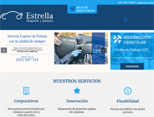 Tablet Screenshot of estrella.com.py